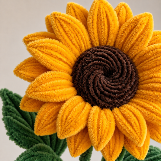 Lil Bloom β Handmade Pipe Cleaner Sunflower
