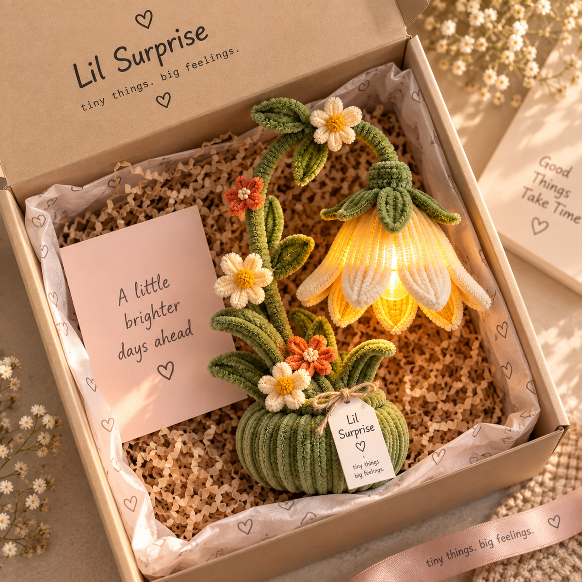 Lil Glow — Handmade Flower Lamp