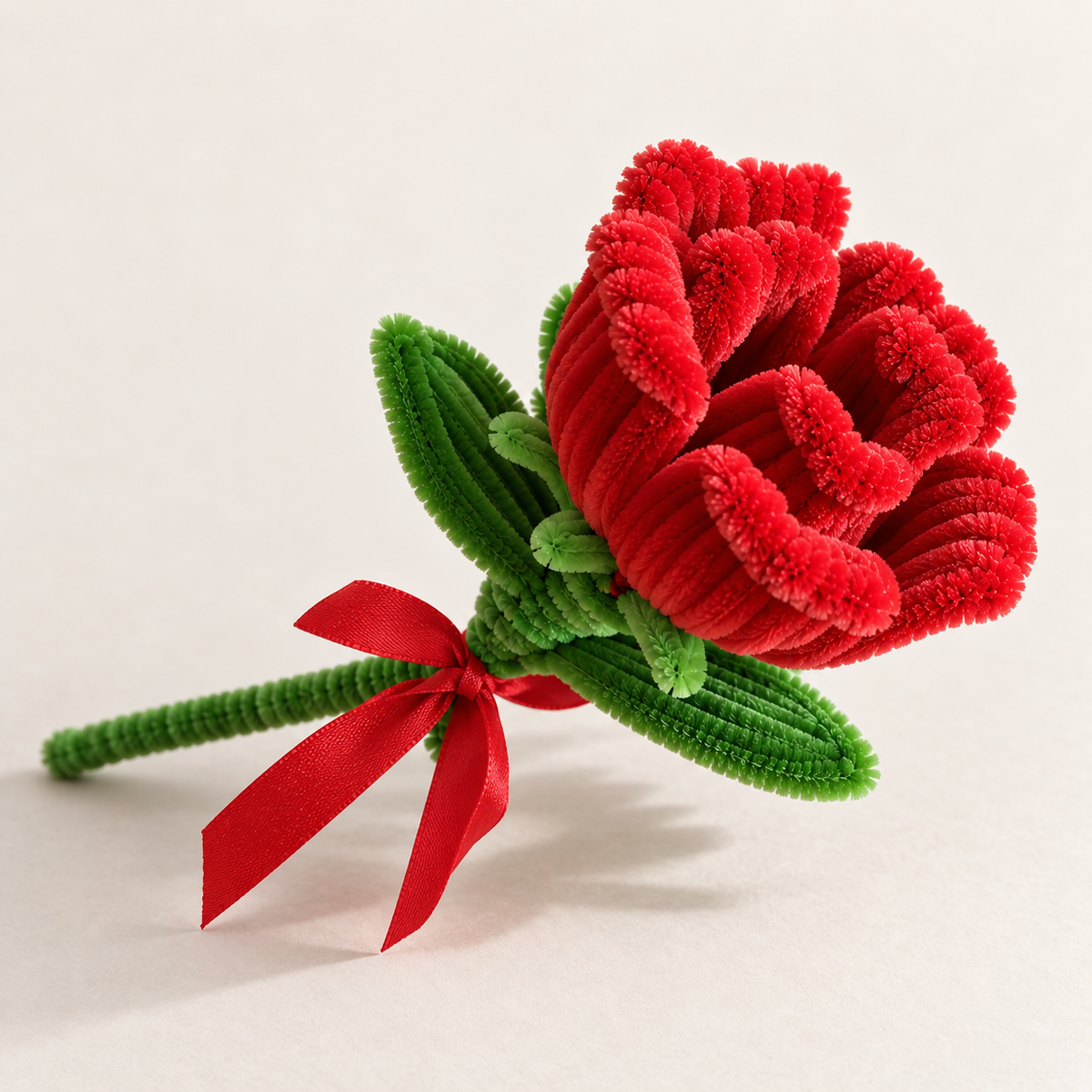 Lil Bloom — Handmade Pipe Cleaner Rose