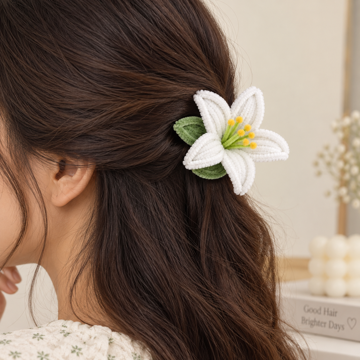 Lil Bloom — Handmade Flower Hair Clip