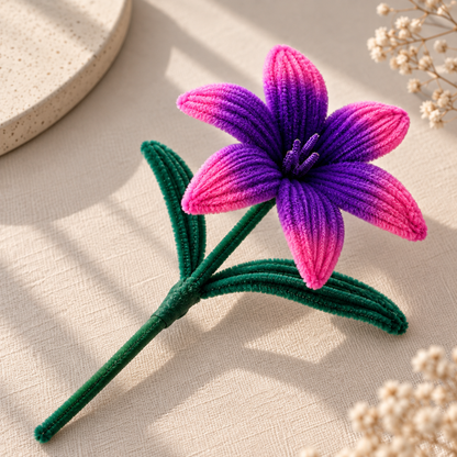 Lil Bloom — Handmade Pipe Cleaner Lily
