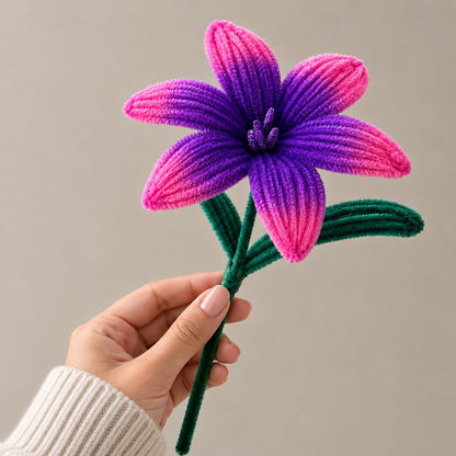 Lil Bloom — Handmade Pipe Cleaner Lily