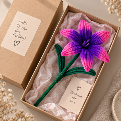 Lil Bloom — Handmade Pipe Cleaner Lily