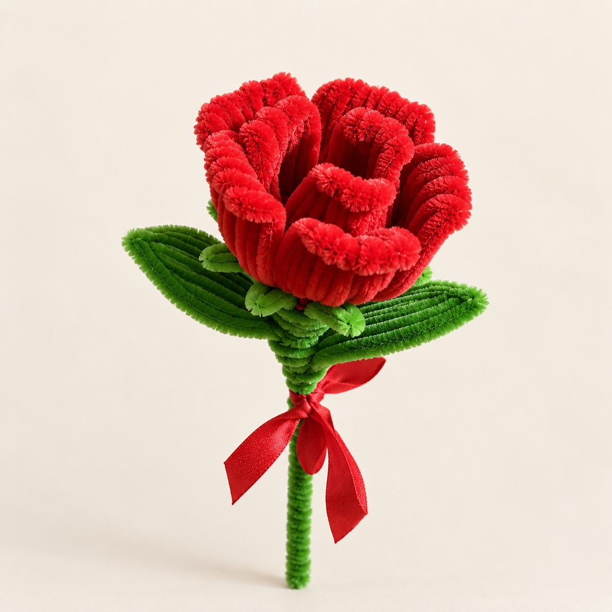 Lil Bloom — Handmade Pipe Cleaner Rose