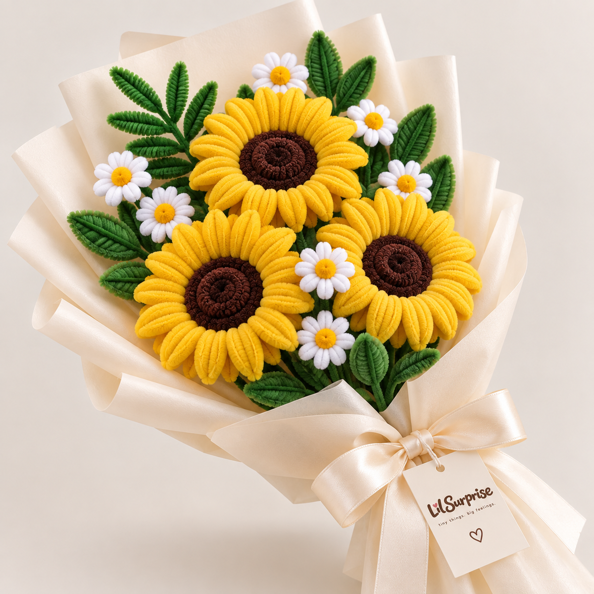 Lil Bloom — Handmade Sunflower Bouquet