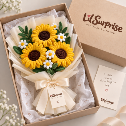 Lil Bloom — Handmade Sunflower Bouquet