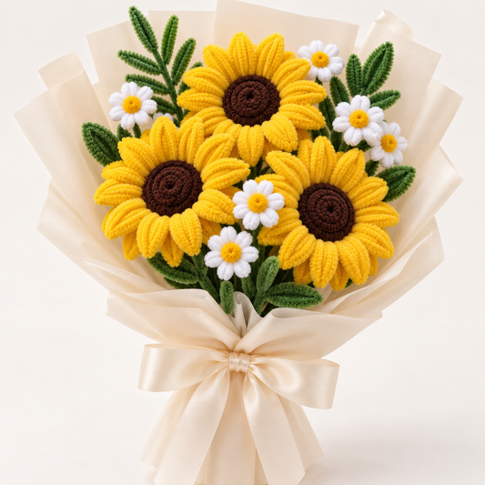 Lil Bloom — Handmade Sunflower Bouquet