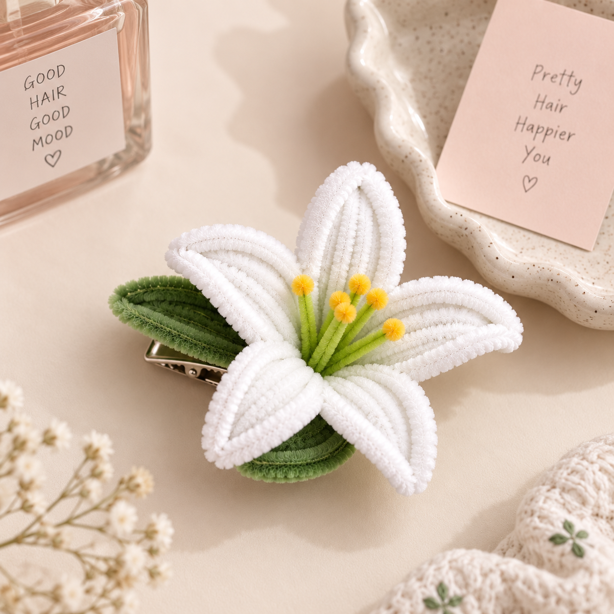 Lil Bloom — Handmade Flower Hair Clip